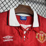 1992-1994 Man Utd Home Retro Soccer Jersey