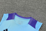24-25 Argentina Light blue Tank top and shorts suit