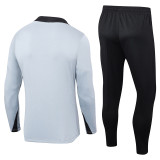 24-25 NK Grey Half Pull Tracksuit (半拉链)