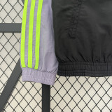 2024 Bayern Purple & Green Double Sided Windbreaker (双面风衣)