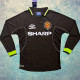 1998 Man Utd Away Long Sleeve Retro Soccer Jersey (长袖)