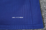 24-25 INT Fancy blue Half Pull Tracksuit (半拉链)