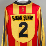 1999-2000 Galatasaray Home Long Sleeve Retro Soccer Jersey (长袖)