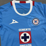 24-25 Cruz Azul Home Women Soccer Jersey (女)