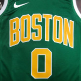 CELTICS TATUM #0 Green Top Quality Hot Pressing NBA Jersey