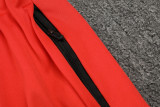 24-25 Man Utd Red Kids Half Pull Tracksuit (童装)(半拉链)