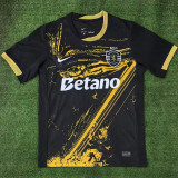 24-25 Sporting Lisbon Black Special Edition Fans Soccer Jersey
