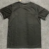 22-23 Brazil Black Fans Soccer Jersey(前底纹-灰标)
