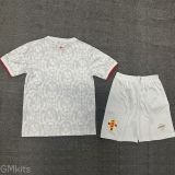 24-25 England Comma White Special Edition Kids Soccer Jersey