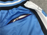 North Carolina Blue City Edition Top Quality NBA Pocket Pants *北卡