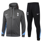 24-25 TOT Dark gray Hoodie Jacket Tracksuit # F604