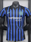 25-26 INT Blue Black Special Edition Player Version Soccer Jersey