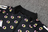 24-25 JUV Black Jacket Tracksuit #A795(喷墨)