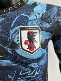 25-26 Japan Black Blue Special Edition Player Version Soccer Jersey Y-3