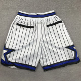 Magic White City Edition Top Quality NBA Pocket Pants #魔术队
