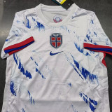 24-25 Norway Away Kids Soccer Jersey
