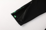 24-25 Nigeria Black Green Jacket Tracksuit #01