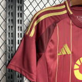 24-25 Roma Home Fans Soccer Jersey