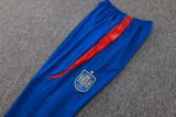 24-25 Spain Light blue Half Pull Tracksuit (半拉链)