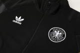 24-25 Germany Black Jacket Tracksuit #06