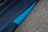 2024 JOM Light blue Half Pull Tracksuit (半拉链)