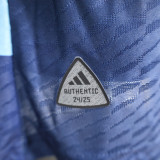 24-25 Japan White Blue Special Edition Player Version Soccer Jersey *红太阳