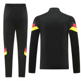 24-25 Germany Black Jacket Tracksuit #06