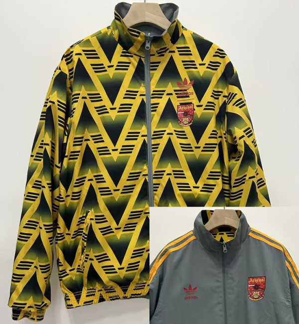 24-25 ARS Golden & Grey Double Sided Windbreaker (双面风衣)