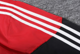 24-25 Bayern Red Black Windbreaker
