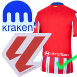 24-25 ATM Home Player Version Soccer Jersey