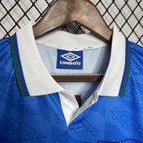 1991-1993 Brazil Away Retro Soccer Jersey