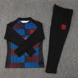 24-25 BAR Red blue Kids Half Pull Tracksuit (童装)(半拉链)