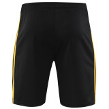 24-25 RMA Black Training Shorts Pants (黄边）