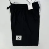 M001 Jordan Black Pure Cotton Fabric Casual Short Pants *黑标