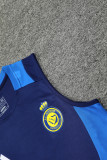 24-25 AL-Nassr Royal Blue Tank top and shorts suit