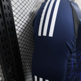 24-25 Japan Y-3 Home Long Sleeve Player Version Soccer Jersey (长袖球员)