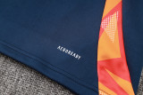 24-25 JUV Royal blue Half Pull Tracksuit (半拉链)