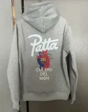 23-24 BAR Grey Hoody (加绒) 灰