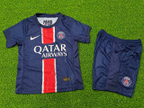 24-25 PSG Home Kids Player Version Soccer Jersey (球员童装)