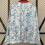 24-25 Portugal Red & Blue Double Sided Windbreaker (双面风衣)
