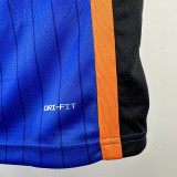 23-24 KNICKS BARRETT #9 Blue City Edition Top Quality Hot Pressing NBA Jersey