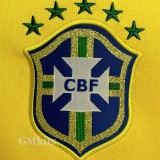 2014 Brazil Home Retro Soccer Jersey