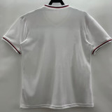 1980-1982 England Home White Retro Soccer Jersey