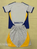25-26 Boca Grey Concept Edition Kids Soccer Jersey