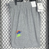 M002 NK Grey Pure Cotton Fabric Casual Short Pants