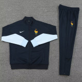 24-25 France Royal blue Jacket Tracksuit