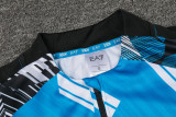 24-25 Napoli Blue Half Pull Tracksuit (半拉链)
