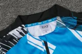 24-25 Napoli Blue Kids Half Pull Tracksuit (童装)(半拉链)