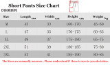 D700 NK Black Casual Short Pants