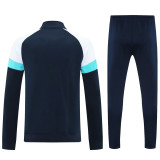 2025 AD Royal blue Jacket Tracksuit #2313